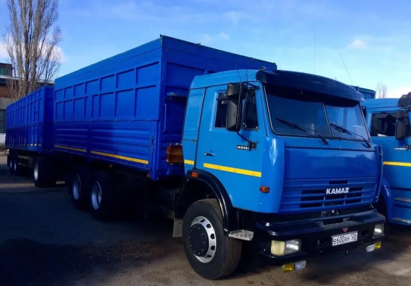 КАМАЗ 53215 бортовой зерновоз