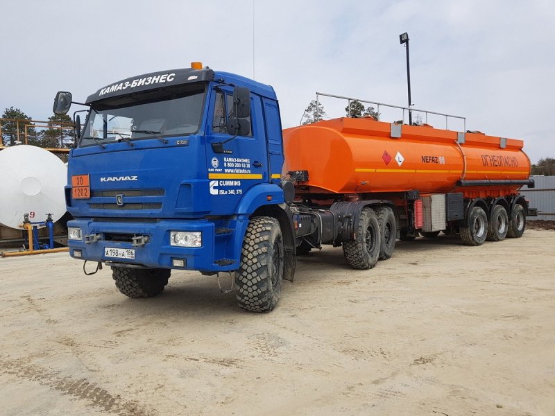 КАМАЗ 55510 бензовоз