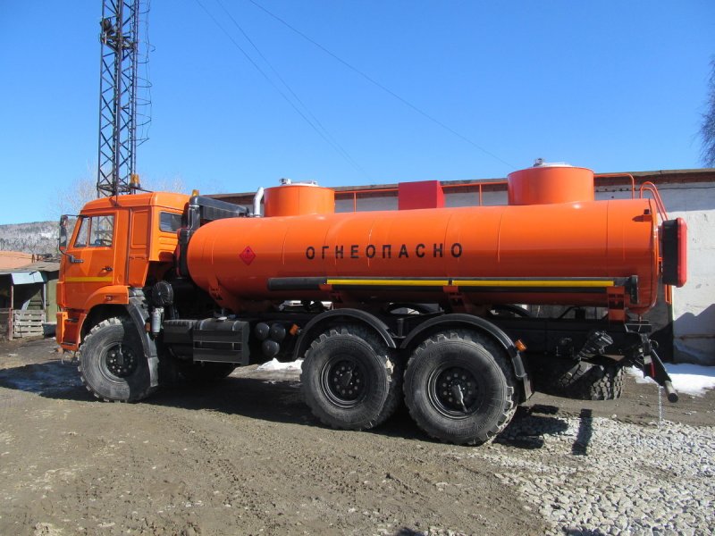 Бензовоз КАМАЗ 8х4
