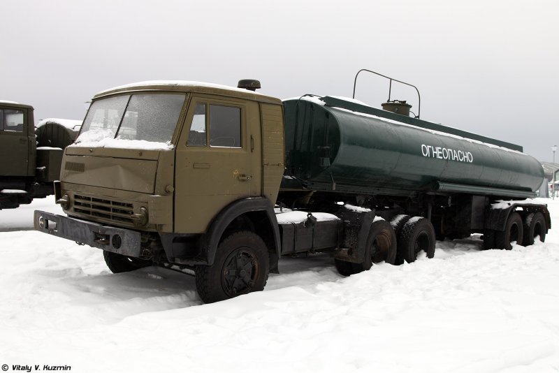 КАМАЗ 5410 военный бензовоз