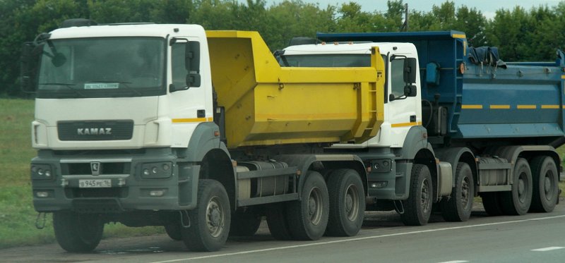 КАМАЗ 6580 самосвал