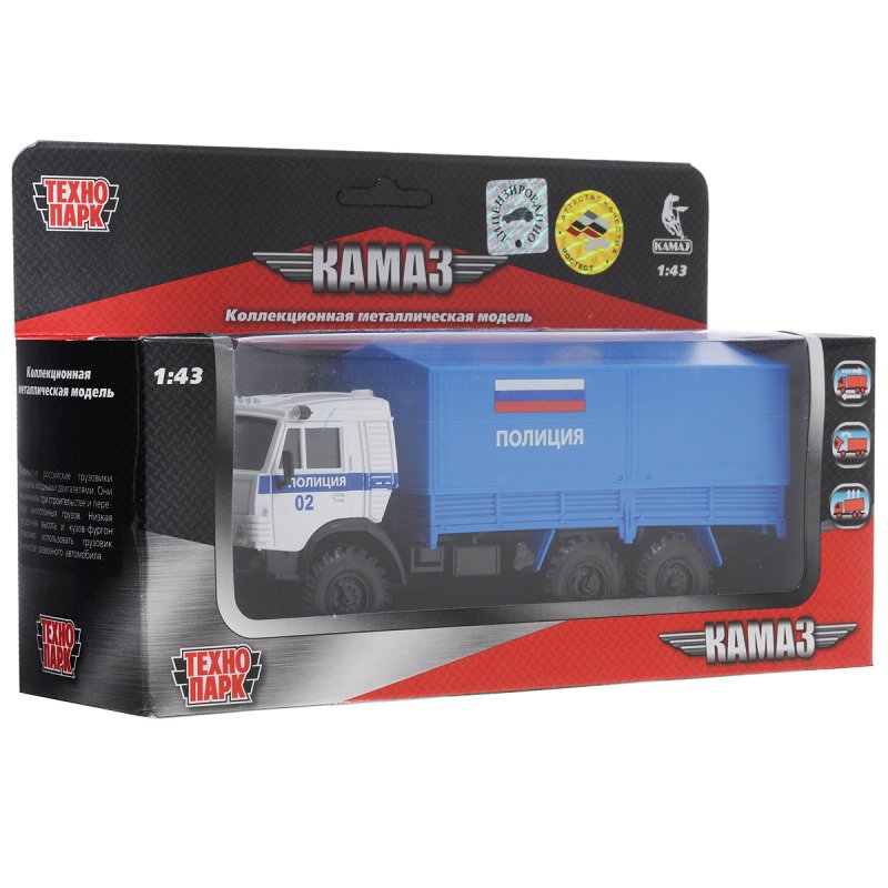 Игрушка машина КАМАЗ 4310 Технопарк