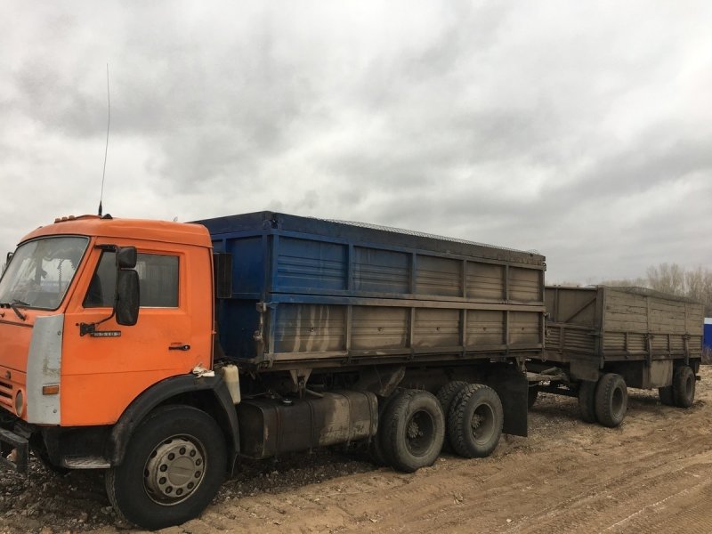 КАМАЗ 55102 самосвал сельхозник