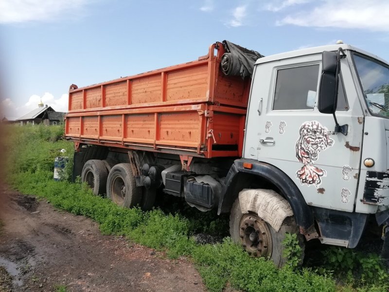 КАМАЗ 55102 трёхсторонник