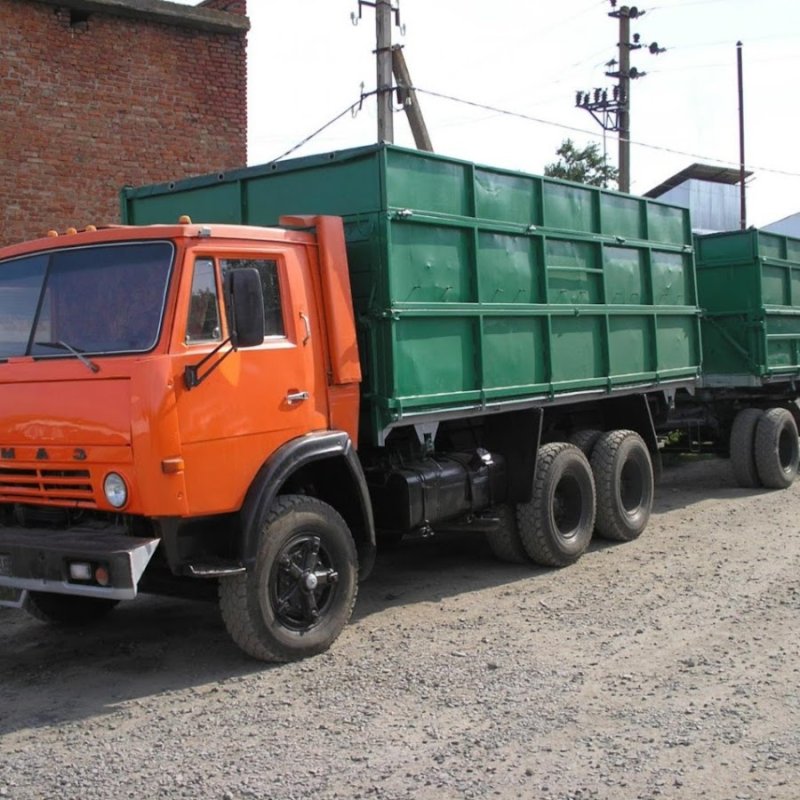 КАМАЗ 55102 самосвал сельхозник