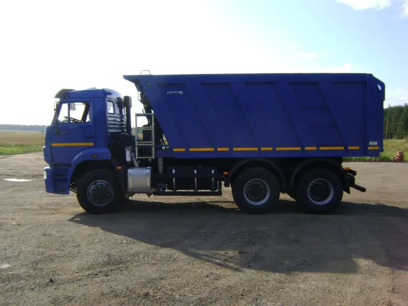 КАМАЗ 6520 самосвал синий