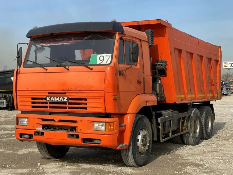 КАМАЗ 6520 оранжевый