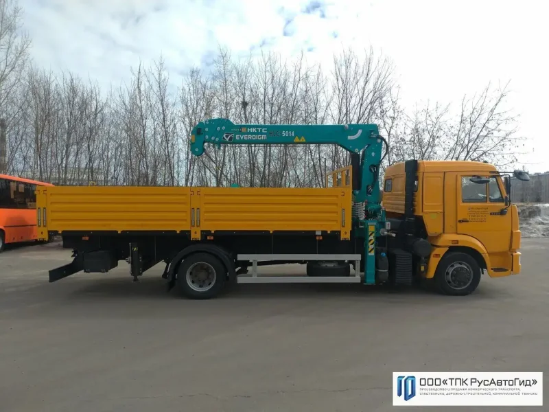 КАМАЗ 4308 С КМУ Soosan SCS 514