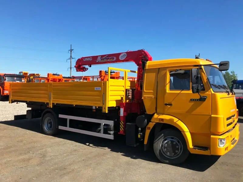 КАМАЗ 4308 С КМУ unic 374
