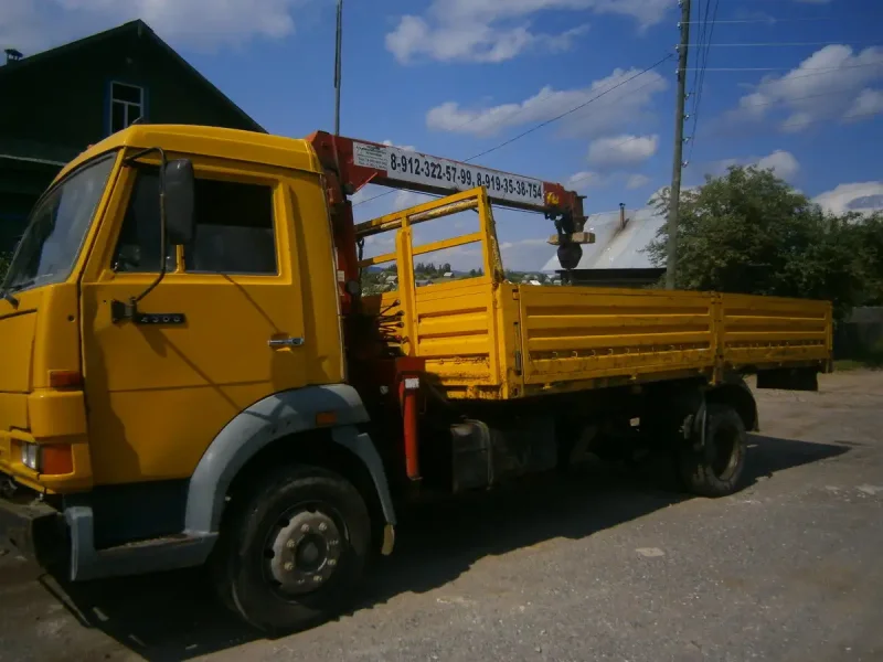 КАМАЗ 4308 С КМУ Soosan