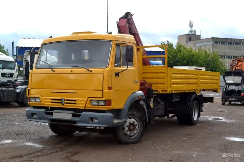 КАМАЗ 4308 С КМУ