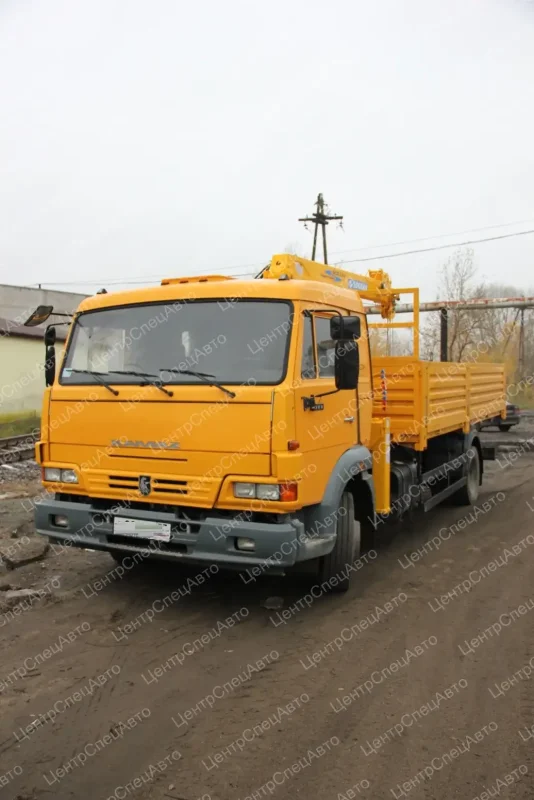 КАМАЗ 2006 манипулятором 4308