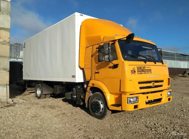 КАМАЗ 4308 белый