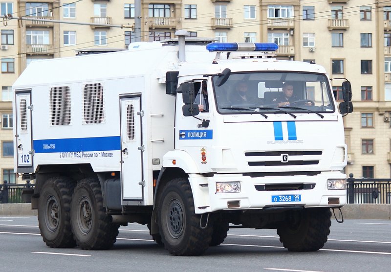 КАМАЗ 5350 полиция