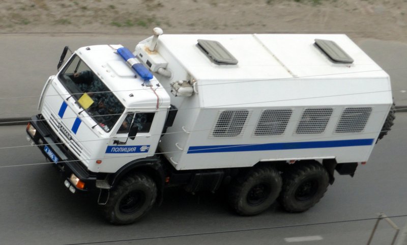 КАМАЗ 43114 полицейский