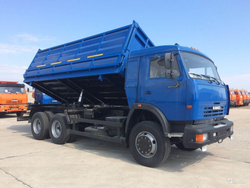 КАМАЗ 53215 зерновоз самосвал
