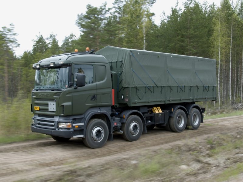 Scania r 8x8