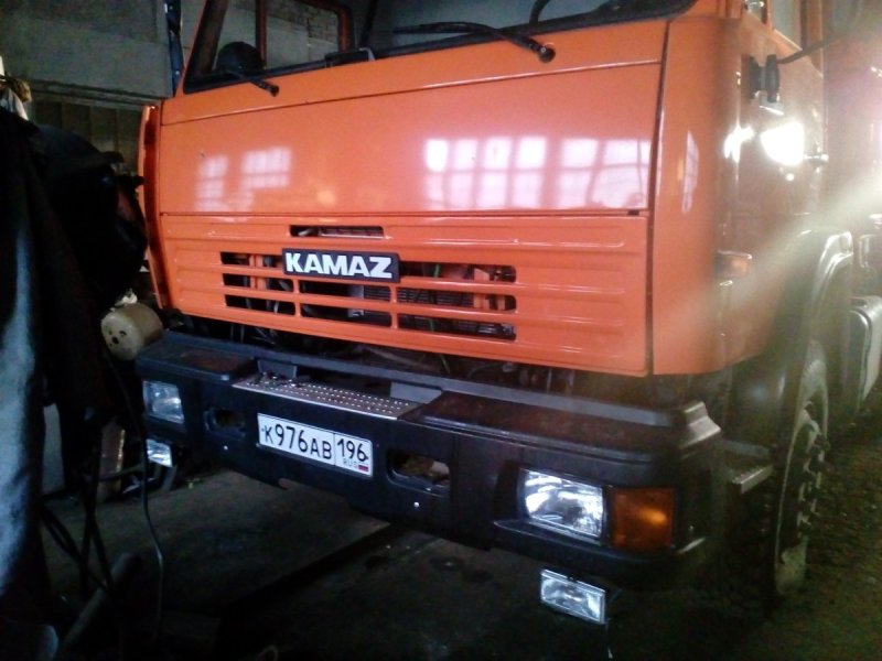 КАМАЗ 43118 под капотом