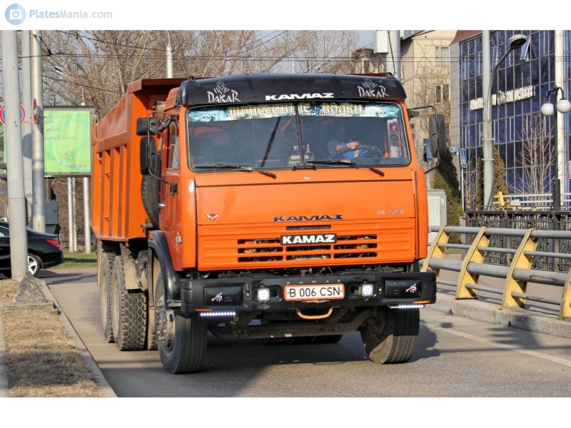 Тюнингованный КАМАЗ 65115