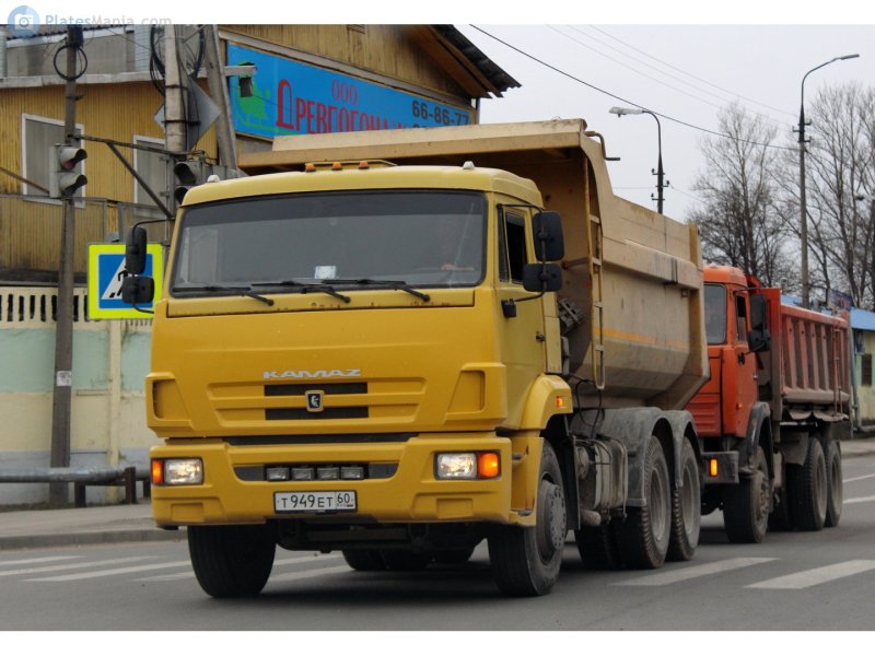 КАМАЗ 65115 тонированный