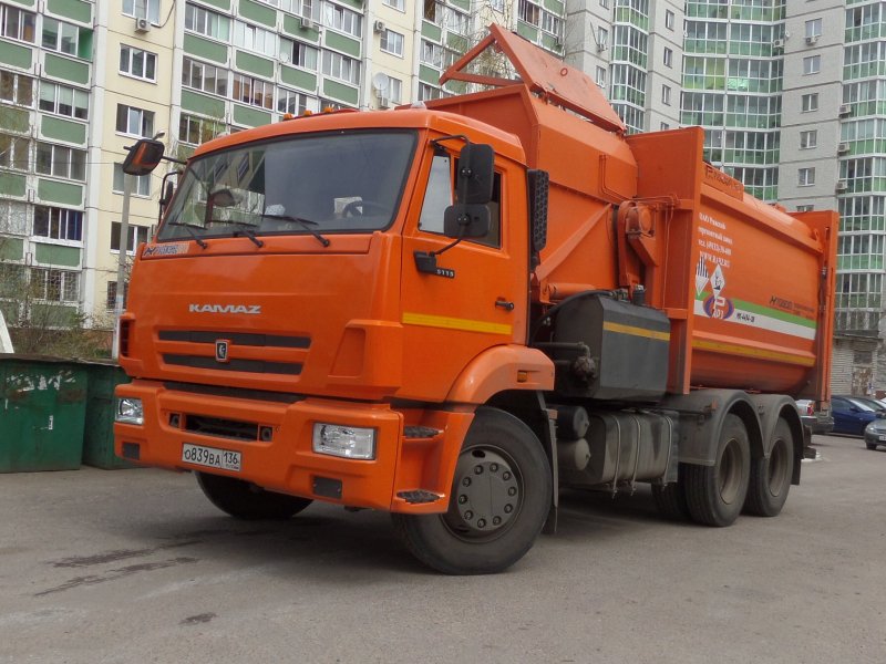 КАМАЗ 6511 тент