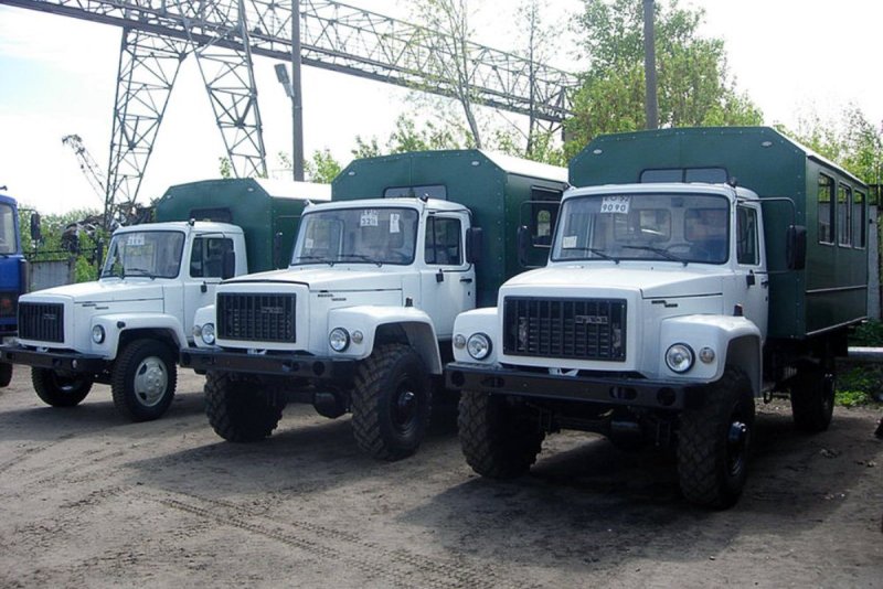 ГАЗ 3308 вахтовый автобус