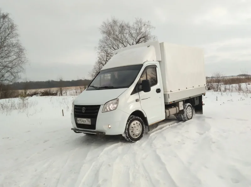 Газель Некст белая