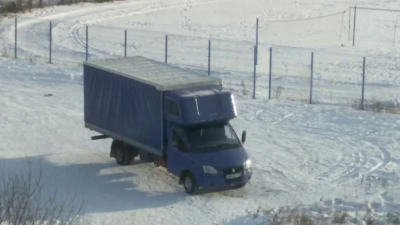 Газель 33023 Дальнобой зима