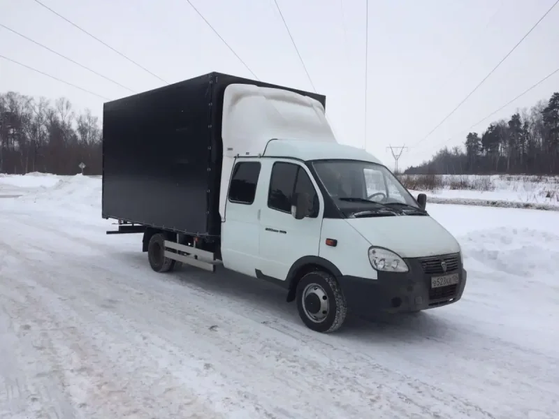 Газель бизнес зимой