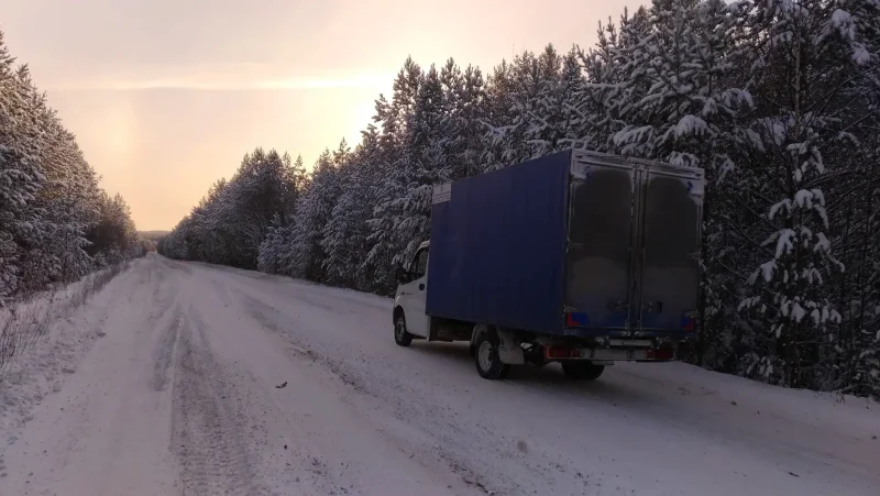 Газель на трассе