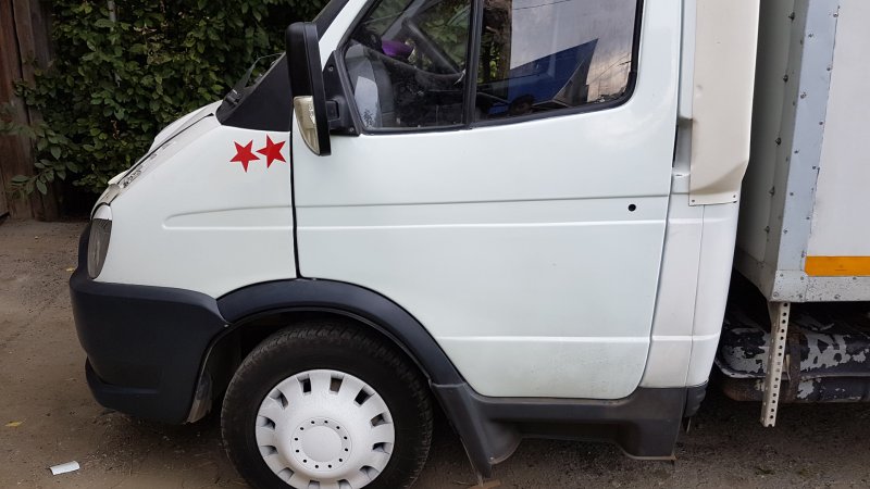 Пластиковые двери на Газель 3302