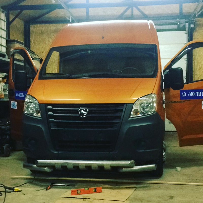 Кенгурятник на Газель Некст