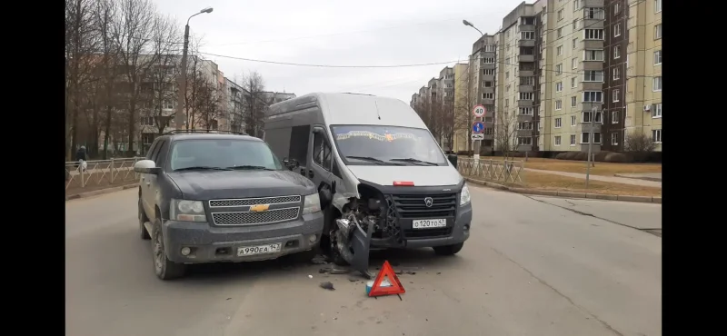 Авария грузовой газели
