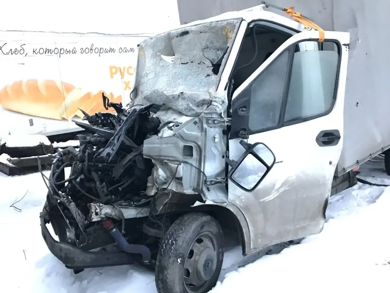 Газель черная Некст авария