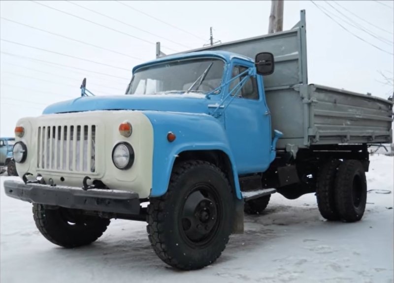 ГАЗ-53 самосвал с новой кабиной