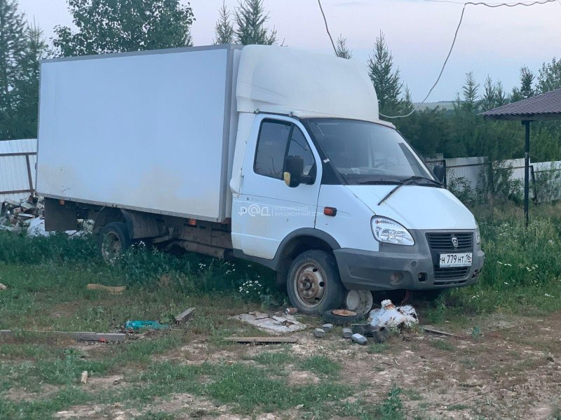 Газель фургон белая