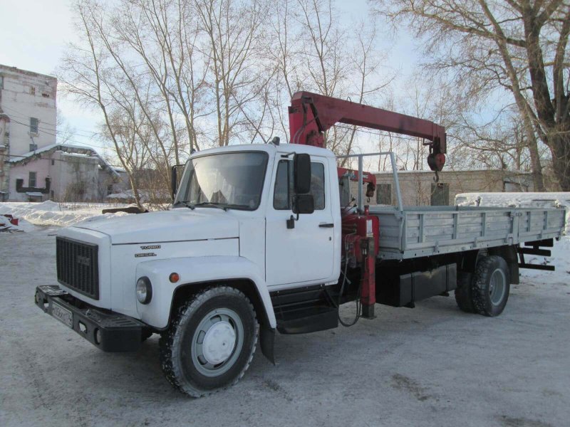 ГАЗ 3307 С КМУ