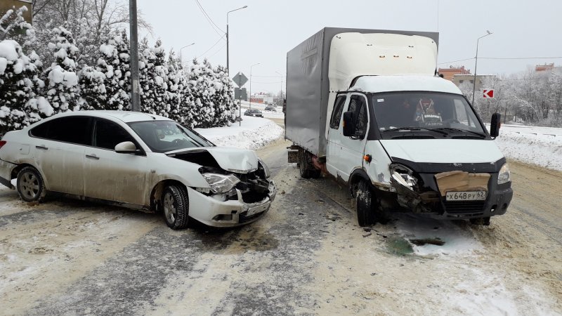 Авария с газелью Некст сегодня в Ивантеевке