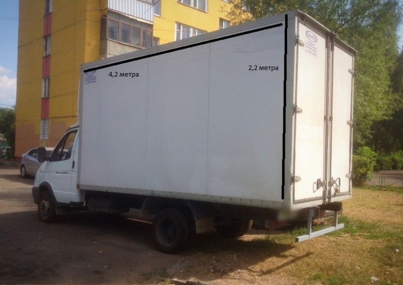 Газель 20 кубов