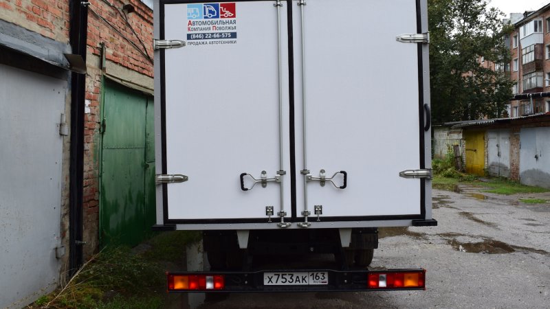 Газель будка вид сзади