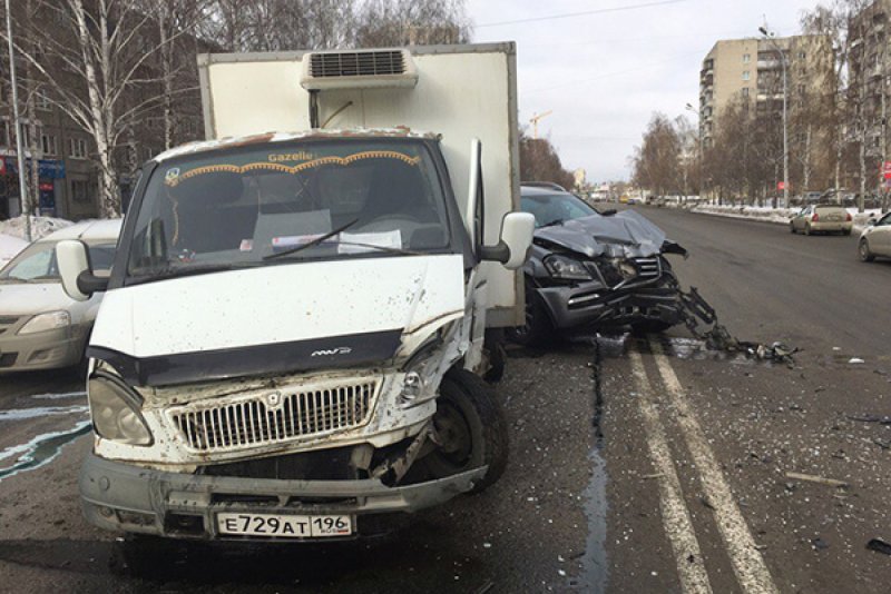 Газель бортовая авария