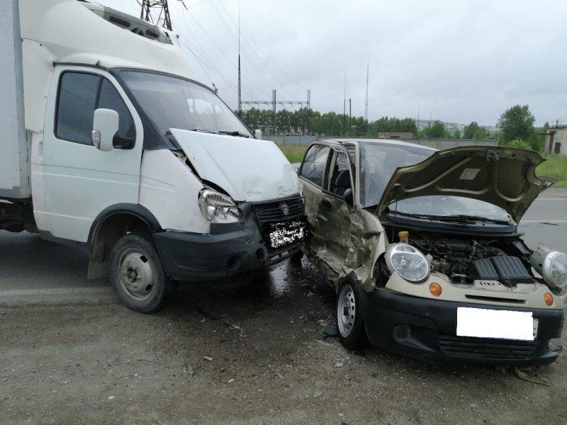 Газели Некст лобовое столкновение