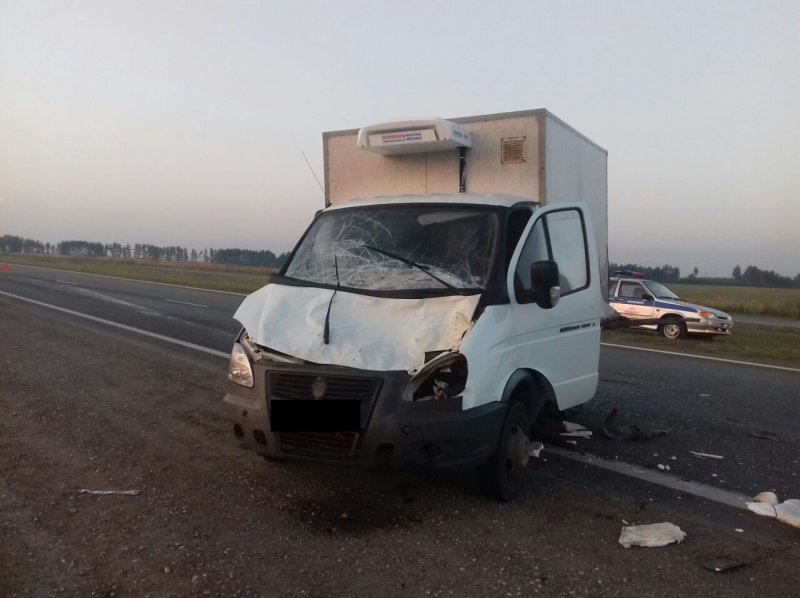 Авария грузовой газели