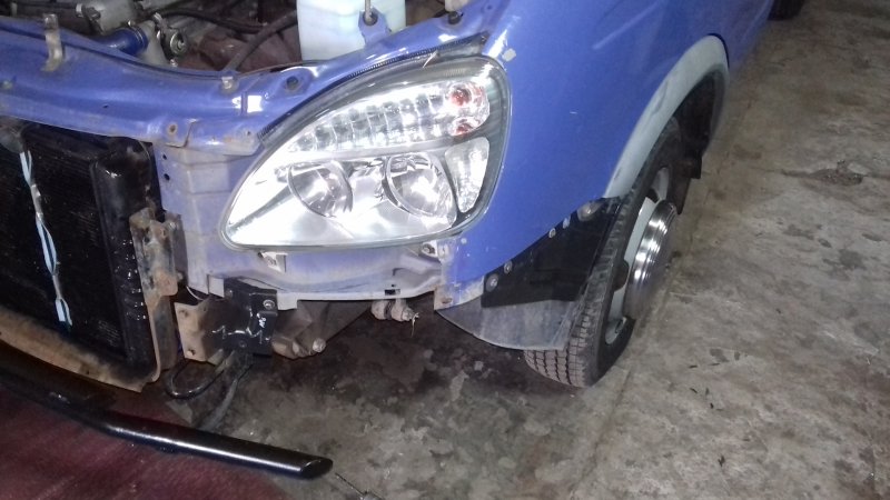 Бампер на Газель 2705 передний