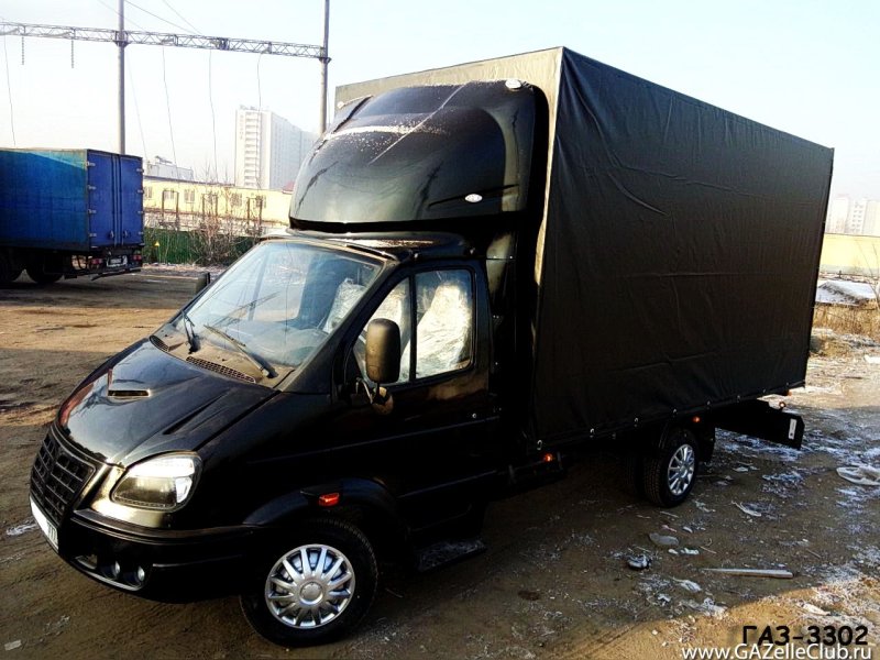ГАЗ 3302 черный