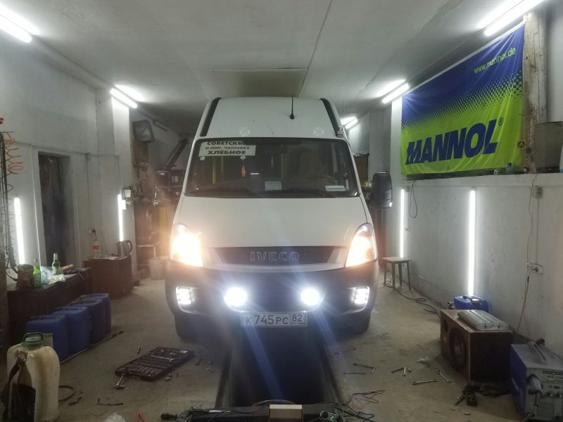 Вспышки ФСО на Газель 3302