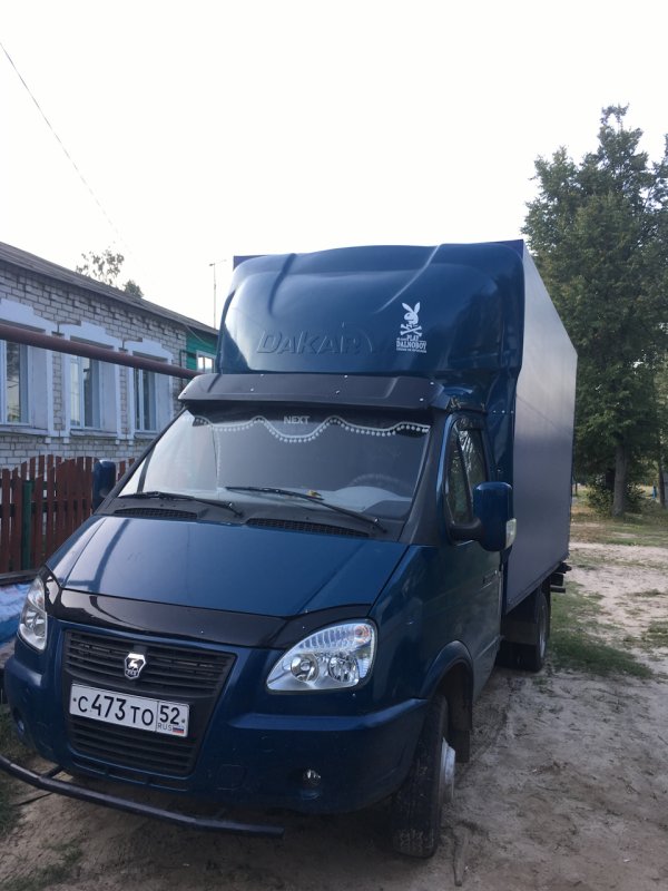 Козырёк в ГАЗ 3302