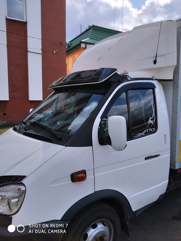 Козырек на лобовое ГАЗ 3302