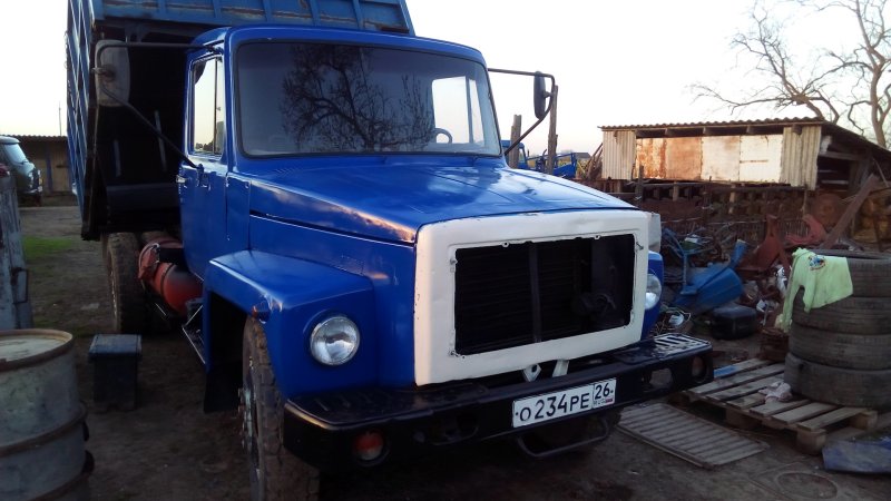 Цвет кабины ГАЗ 3309