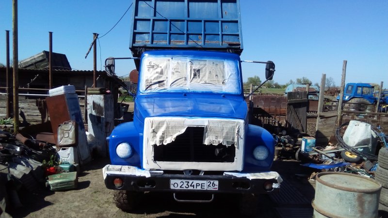 Кабина ГАЗ 3307 на ГАЗ 53